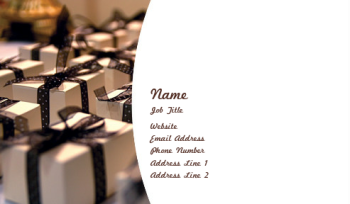 Retail & Sales Business Card 285