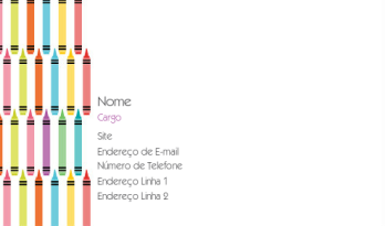 Assistência à infância & Educação Cartão de Visita 730