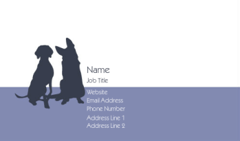 Animals & Pets Business Card 731