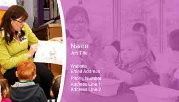 Childcare & Education Business Card 1441