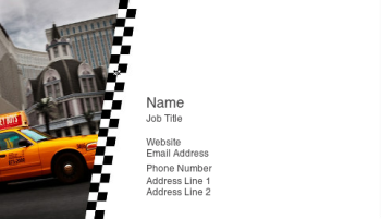 Automotive & Transportation Business Card 360