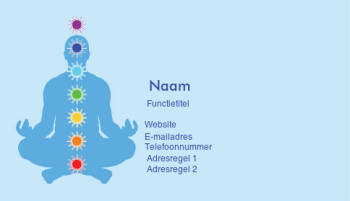 Schoonheid en massage Visitekaartje 1420