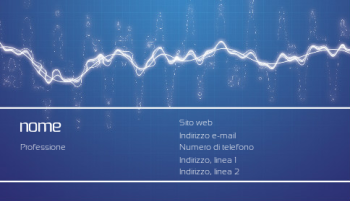 Tecnologia e informazione Biglietto da visita 744