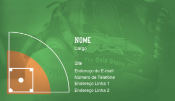 Esportes & Condicionamento Físico Cartão de Visita 1424