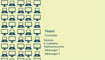 Informatietechnologie en wetenschap Visitekaartje 667