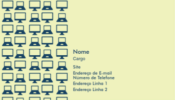 Tecnologia de Informação & Ciência Cartão de Visita 667