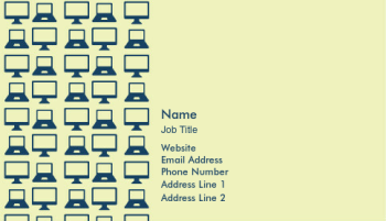 Information Technology & Science Business Card 667