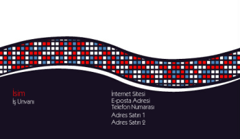 IT / Bilgi Sistemleri & Mühendislik Kartvizit 742