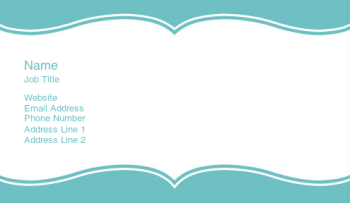 Retail & Sales Business Card 596