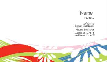 Beauty & Massage Business Card 1045