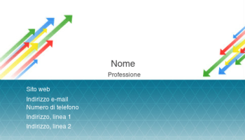 Affari e consulenza Biglietto da visita 160