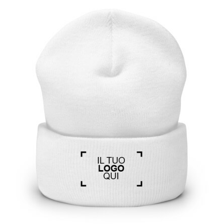 Cappello invernale personalizzato economico in tessuto pesante