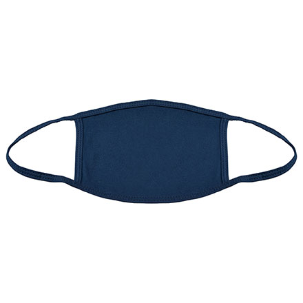 Gepersonaliseerde katoenen gezichtsmasker - Marineblauw