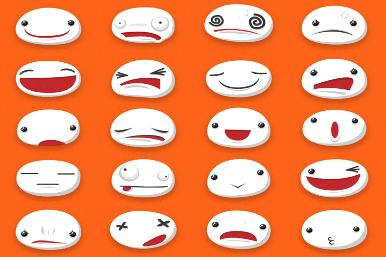 animated faces