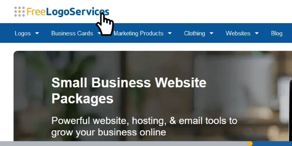 FreeLogoServices website.