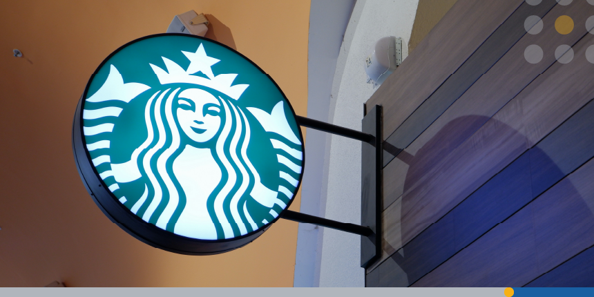 The world famous, and SEO-friendly, logo belonging to Starbucks