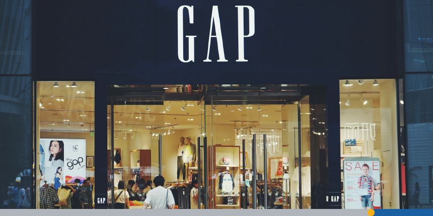 A GAP clothing store in China.