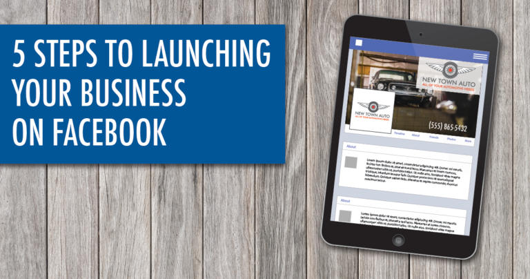 5 steps to launching your business on Facebook