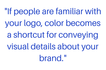 quote about logo colors