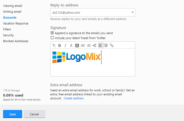 Add a Logo to an email signiture 