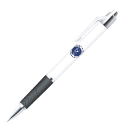 custom chrome retractable pen