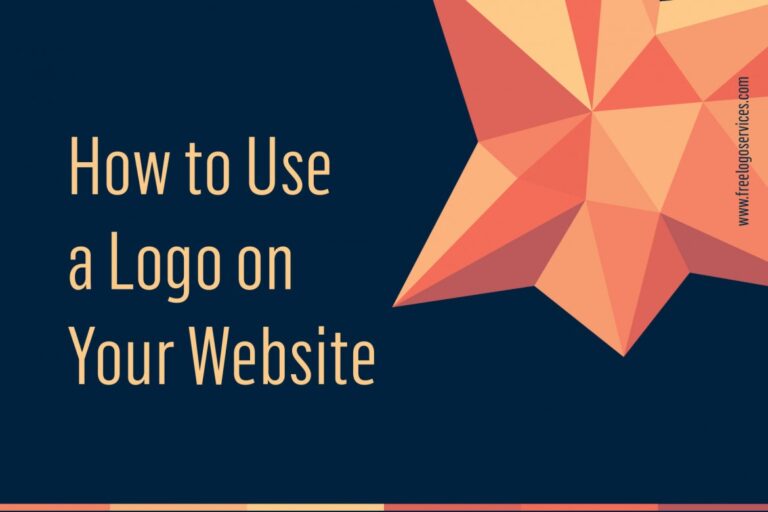 How to use a logo on your website